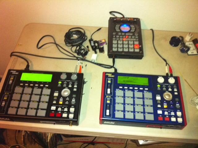 2 MPC's 1000 and SP 404