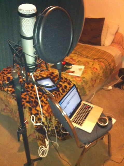 My macbook with hella programs my wife use, Logic and Reason. I rarely use this since I got a MPC!
